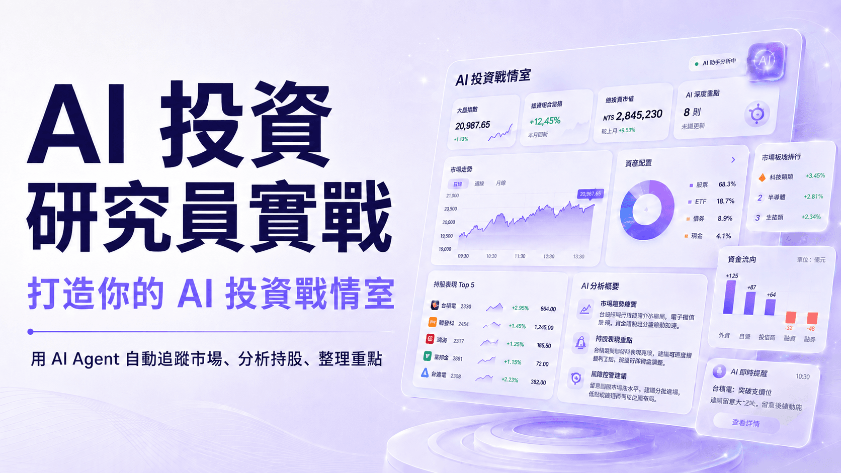 AI 投資研究員實戰｜打造你的 AI 投資戰情室 