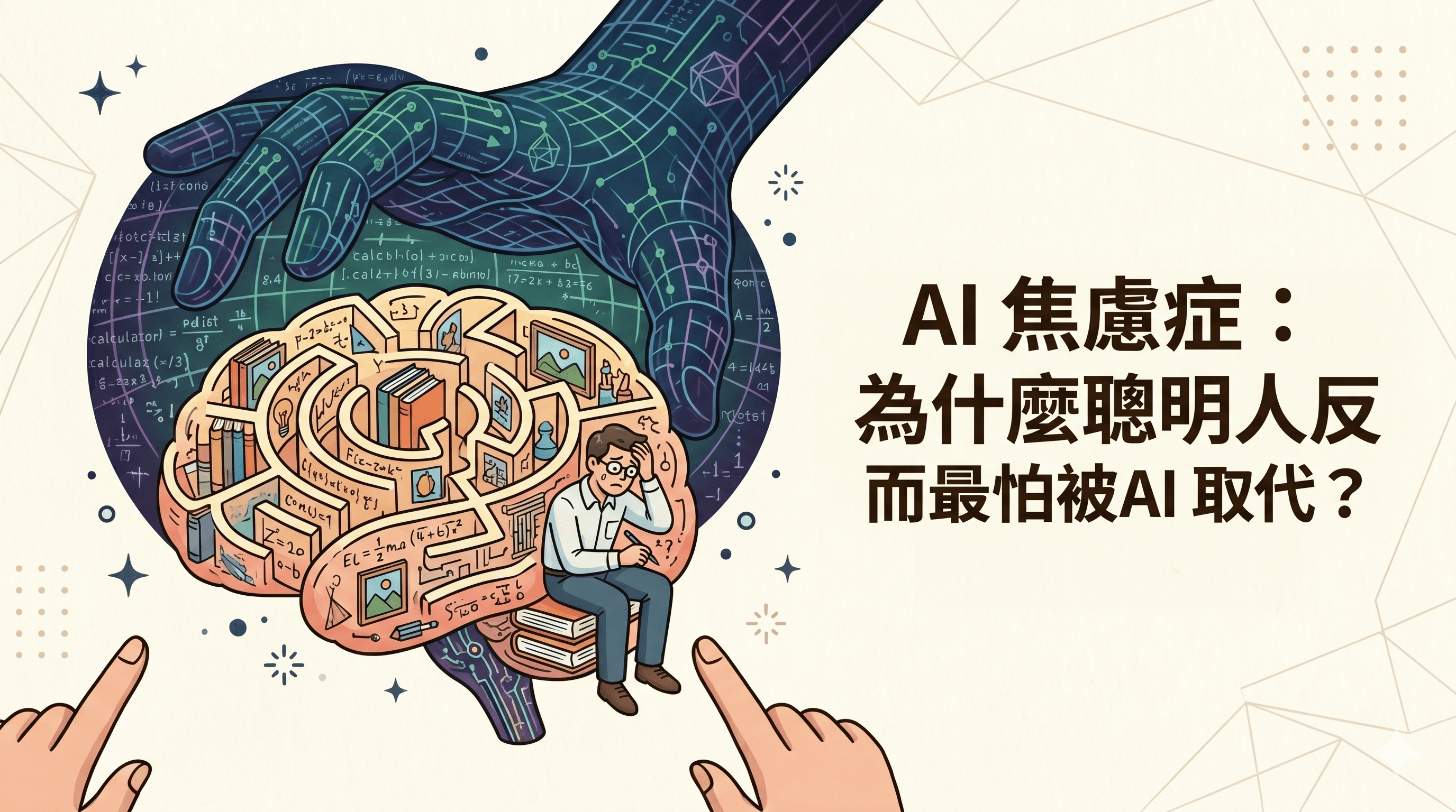 AI 焦慮症：為什麼聰明人反而最怕被 AI 取代？