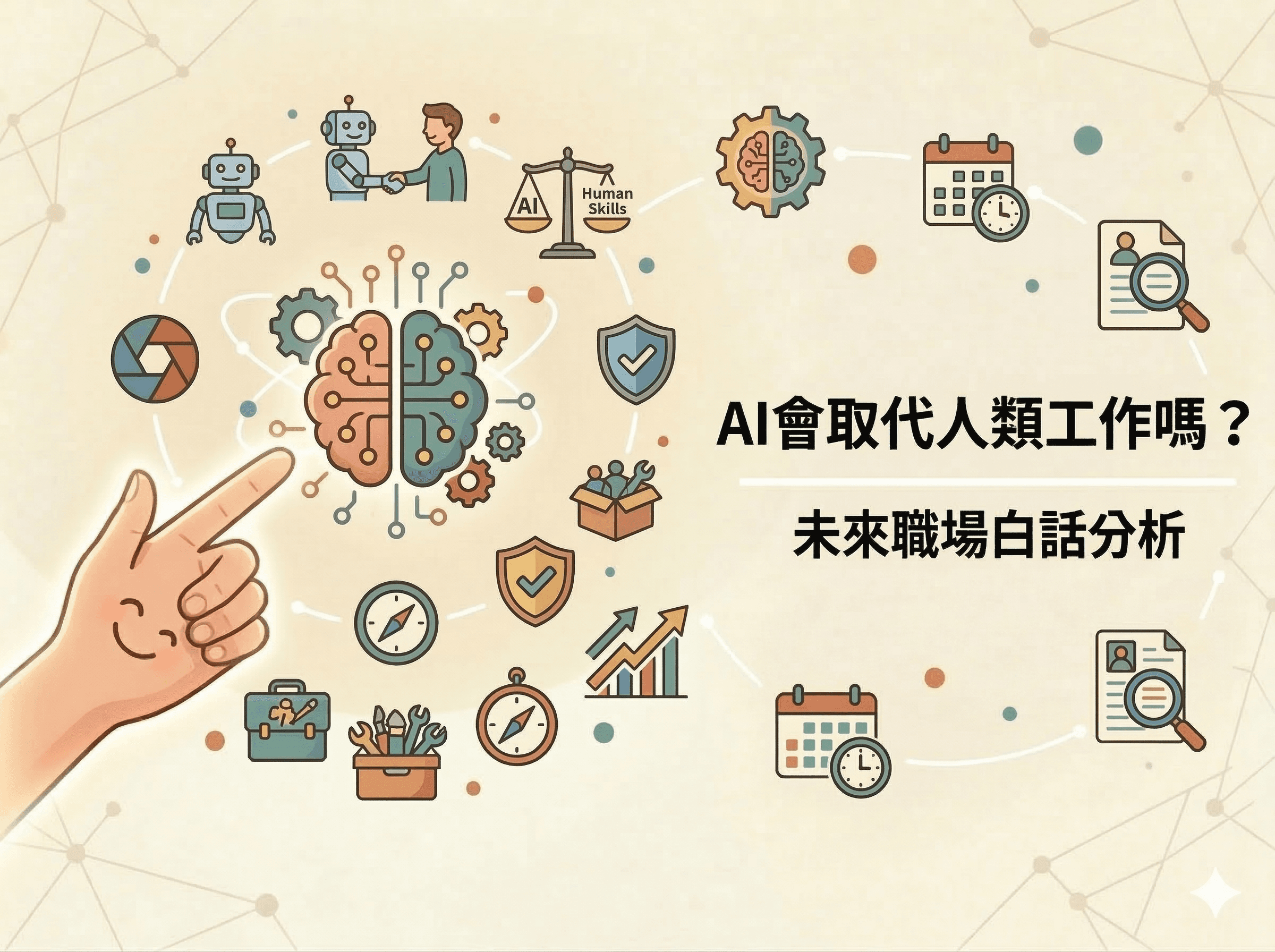 AI會取代人類工作嗎？2026職場真相解析與轉型攻略